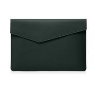 HinZann 13-14 Pollici Custodia PC Portatile per MacBook Air 13 M5/M4/M3/M2/M1 2026-2018 / MacBook Pro 14 M5/M4/M3/M2/M1 Pro/Max, 13 13,3 14 Pollici Borsa Porta Pc Leggera in Pelle - Verde Scuro