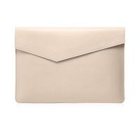 HinZann 15-16 Pollici Custodia PC Portatile per MacBook Air 15 M5/M4/M3/M2 / MacBook Pro 16 M5/M4/M3/M2/M1 Pro/Max, 15 15,6 16 Pollici Borsa Porta Pc Leggera in Pelle - Albicocca