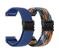 HinZann 18mm 20mm 22mm Cinturino in Nylon per Garmin/Amazfit/Huawei
