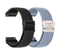 HinZann 18mm 20mm 22mm Cinturino in Nylon per Garmin/Amazfit/Huawei