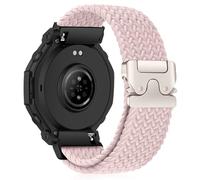 HinZann 22mm Cinturino per Amazfit Balance Ultra/3/2/Active Max, Rosa | Elastico Nylon Intrecciato Cinturini di Ricambio, Cinturino Tessuto per Cheetah 2 Ultra/T-Rex 3 Pro 48mm/ Bip Max/6/5/5 Unity