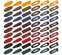 HINZIC 60 fermagli per capelli da 5,3 cm, antiscivolo, opachi, per donne e ragazze, per capelli spessi o sottili, graziosi accessori per capelli opachi neutri, rettangolari, a goccia, 60 pezzi
