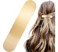 HINZIC Fermaglio per capelli da 7,6 cm, in metallo, grande, stile vintage, francese, per matrimoni e balli studenteschi, accessori per capelli lunghi e spessi