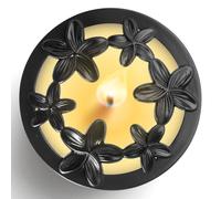 Hion Illuma - Copri candela profumata per bruciare uniformemente, accessorio decorativo per barattoli per candele, idea regalo per donne, eleganti manicotti intagliati per aumentare l'atmosfera delle