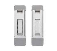 HIOPOIUYT 2 PCS Supporto per Laptop Pieghevole Portatile Stand Raffreddamento Invisibile Tablet per Laptop Metallo Regolabile Supportano Leggero