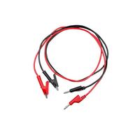 HIOPOIUYT 2 PCS Tensioni Alte Test Cavo Cavo Connettore Tappo Banana Clinea Alligatori Clip Filo A Doppia estremità per Test Elettronici Efficienti E Manutenzione