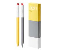 HIOPOIUYT 2 Prima Amare Cuore Inchiostri Neri Penna Gel Penna 0 5 Mm Inchiostri Rotanti Neutri Cartoleria Per La Scrittura