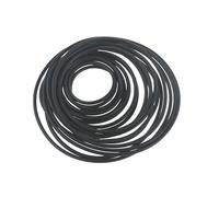 HIOPOIUYT 20 cinghie quadrate in gomma per dispositivi e unità video, cinghie in gomma resistenti da 1,2 mm, dimensioni miste, 70-100 mm, unità a nastro