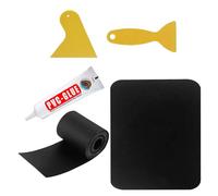 HIOPOIUYT 5pcs Impermeabili Adesivi Riparazione Campeggio Emergenze Tenda Panno Riparazione Adesivi Sport Acquatici Manutenzione Kayak Manutenzione Patch