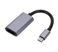 HIOPOIUYT Adattatore da tipo C a HDTV Convertitori di schermo video 4K a 30Hz Adattatore di alimentazione audio video in alluminio per accessori per PC portatili in alluminio tipo C a HDTV
