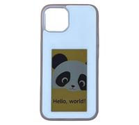 HIOPOIUYT Aggiorna la cassa del telefono dello schermo Casi di visualizzazione creativa Caso dello schermo interattivo Installazione semplice per il telefono 15 Touch Activated Phone Case Bianco