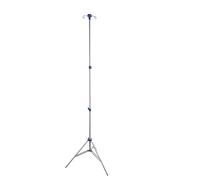 HIOPOIUYT Altezza Regolabile In Alluminio Infusioni Stand Struttura Pieghevole 4 Ganci Sistemi Antiscivolo Base Per Case Sanità Assistenza Anziani Supporto Regolabile Per Case Di Cura