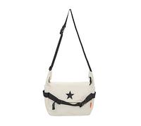HIOPOIUYT Borsa a tracolla elegante e spaziosa per le donne di grande capacità in tinta unita borsa a tracolla da viaggio borsa a tracolla unisex alla moda