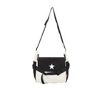 HIOPOIUYT Borsa a tracolla elegante e spaziosa per le donne di grande capacità in tinta unita borsa a tracolla da viaggio borsa a tracolla unisex alla moda