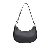 HIOPOIUYT Borsa a tracolla in pelle Borsa di grande capacità per le donne ragazza Tote Bag Lady borsa moda semplice tempo libero borsa casual tinta unita elegante borsa a tracolla