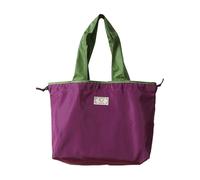 HIOPOIUYT Borsa a tracolla riutilizzabile da viaggio, pieghevole, per la spesa, con chiusura a coulisse, per trasportare la spesa a tracolla portatile per lo shopping pieghevole per tutti i giorni