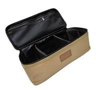 HIOPOIUYT Borsa cilindrica per carburante, serbatoi, borsa protettiva per campeggio, cucina, viaggi, picnic, khaki, Kaki