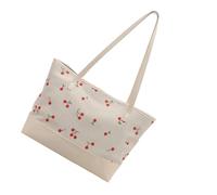 HIOPOIUYT Borsa da scuola per studenti Borsa a tracolla di grande capacità Maniglia superiore Estetica Ascella Shopping Borsa semplice da donna Spalla Grande Capacità Ascella Borsa semplice