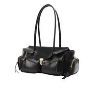 HIOPOIUYT Borsa Hoboes da donna in pelle dolce borse a tracolla con cerniera casual borsa a tracolla con cinghie rimovibili regali borsa hoboes donna