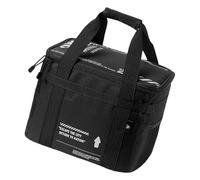 HIOPOIUYT Borsa per il trasporto di pentole da campeggio all'aperto Borsa da cucina Barbecue Stoviglie Tool Carriers Bag Picnic Forno Bag Bagagli Borsa di Stoccaggio, Nero