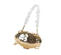 HIOPOIUYT Borse a tracolla Borse da sera Pochette Borsa per le donne Shell Forma Spalla Crossbody Borsa Moda Borsa Satchel Borsa Regali Borsa Moda Borsa Satchel, Oro, One Size