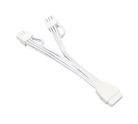 HIOPOIUYT Cavo Distribuzione Alimentazione GPU 12VHPWR Double 8pin A 16 Pin (12+4pin) Sostituzione del Cavo Splitter GPU per Adattatore Splitter per PC