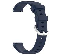 HIOPOIUYT Cinturino di ricambio per orologio, 14 mm, in silicone, flessibile, a sgancio rapido, resistente al sudore, per 2 cinturini da polso