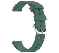 HIOPOIUYT Cinturino di ricambio per orologio, 14 mm, in silicone, flessibile, a sgancio rapido, resistente al sudore, per 2 cinturini da polso