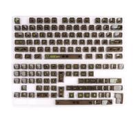 HIOPOIUYT Comfort che digita keycaps traslucidi stabiliti keycaps con stampa di sublimazione di durevolezza per 61/68/75/84/87/98