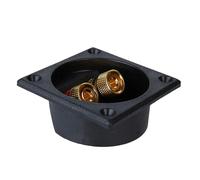 HIOPOIUYT Connettori A Molla A Molla Connettori in Scatola ABS per Subwoofer E Stereo per I Sistemi Rilegatura Altoparlanti