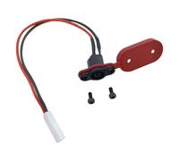 HIOPOIUYT Copertura della porta di ricarica con linea di ricarica di ricambio porta scooter elettrico impermeabile copertura per cavo scooter elettrico M365/PRO2