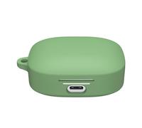 HIOPOIUYT Cover in silicone sottile per auricolari Buds Shield antiurto paraurti con gancio portatile per il trasporto