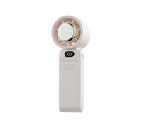 HIOPOIUYT Display LED Ventola Raffreddamento Regolabile Portatile Conveniente Small Travel Office USB Outdoor per Ventilatore da Campeggio All'aperto Viaggio