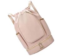 HIOPOIUYT Dry Wet Separato Tennis Bag Coulisse Palestra Basket Zaini Fitness Badminton per Donne Uomini Palestra Coulisse Tennis Fitness Basket