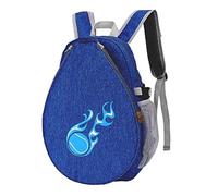 HIOPOIUYT Durabilità Kid Rackets Borsa con Tasche A Maglie E Cinghie Imbottite Regolabili Accessori Sportivi Oxfords Leggero Borsa da Tennis