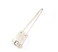HIOPOIUYT Elegante borsa a tracolla con chiusura a coulisse per le donne capiente leggera pratica PU borse a tracolla per uso quotidiano borsa a tracolla con coulisse da donna, bianco, One Size