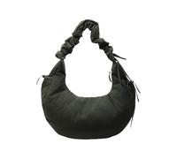 HIOPOIUYT Elegante borsa a tracolla da donna, spaziosa, in nylon, pratica borsa a tracolla per uso quotidiano, Verde, One Size