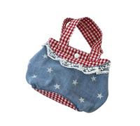 HIOPOIUYT Elegante borsa con manico superiore in pizzo di ispirazione vintage a scacchi, borsa spaziosa scomparto per tutti i giorni essenziale carino retrò a scacchi, A, One Size