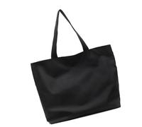 HIOPOIUYT Elegante borsa oversize unisex borsa leggera pratica nylon comoda tracolla per laptop lavoro 2025 design alla moda spalla convertibile, Nero , One Size