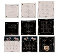 HIOPOIUYT Eleganti Velluto Velluto Tappeti Divinazione con Opere d'Arte Mistiche per Meditazioni Spirituali E Decorazione Domestica Copertura da Tavolo Mistico