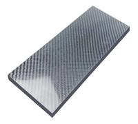 HIOPOIUYT Finitura Finitura Foglio Fibre Carbonio da 100x250 Mm Pannello A in Twill Leggero per Droni Accessori per Auto A velocità velocità in Fibra Carbone Composito/Parti del