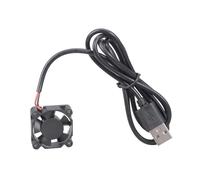HIOPOIUYT Fregia Ventola Alto Ventilatore da 5 V USB 30x30x10mm Raffreddamento A Basso Rumore per Pc Stampante CPU Electronics 8600 Giri/Min Lunga Ventola Raffreddamento USB per Elettronica