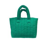 HIOPOIUYT Inverno Nuova Grande Capacità Borsa A Tracolla Per Le Donne Borse In Nylon Pad Spazio Cotone Giù Grandi Borse Tote Cotone Pad Cucitura Borse