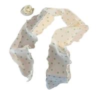 HIOPOIUYT La Cintura In Della Sciarpa Seta Punteggiata Dalla Aggiunge Eleganti A Vari Outfit E Occasione Donne Moderne Tutte Sciarpa A Punti Accessori Abbinati