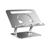 HIOPOIUYT Leggero Alluminio Laptop Stand Ergonomico Rialzi Pieghevole Per Uso Desktop Supporto Portatile Per 10 17 pollice Laptop Regolabile Supporto Del Computer Portatile