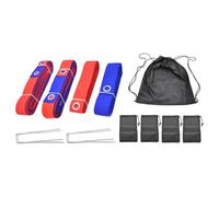 HIOPOIUYT Linea di confine di pallavolo all'aperto Linea Beach Volley Con Chiodi A Terra Per Prati Sport All'aria Aperta Lunga Spiaggia Con Chiodi A Terra