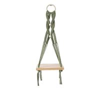 HIOPOIUYT Mensole da appendere alla parete fatte a mano, stile bohémien, per libri e vasi di piante, portatili, per qualsiasi stanza per uso quotidiano