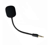 HIOPOIUYT Microfono a braccio staccabile da 3,5 mm per cuffie BarracudaX Plug and Use antivento Foam Boom Mic cancellazione del rumore