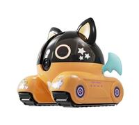 HIOPOIUYT Mobile Robot Security Camera con AI Tracciamento Motorizzato A 360 Gradi Radio A Due Adatto per Batteria Monitoraggio Interno TATTERA Camera