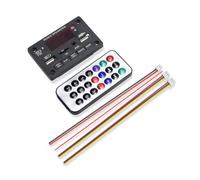 HIOPOIUYT Multifunction Bluetooth-Bluetooth MP3 Decoders Scheda 12V Display Digitale Modulo con Radio USB TF Modulo per Le Stereo delle Auto